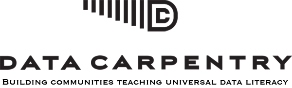 Logo of Data Carpentry